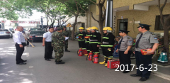 動力團支部開展消防應(yīng)急演練活動
