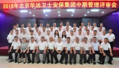 2018年北京華遠衛(wèi)士安保集團中期管理評審會
